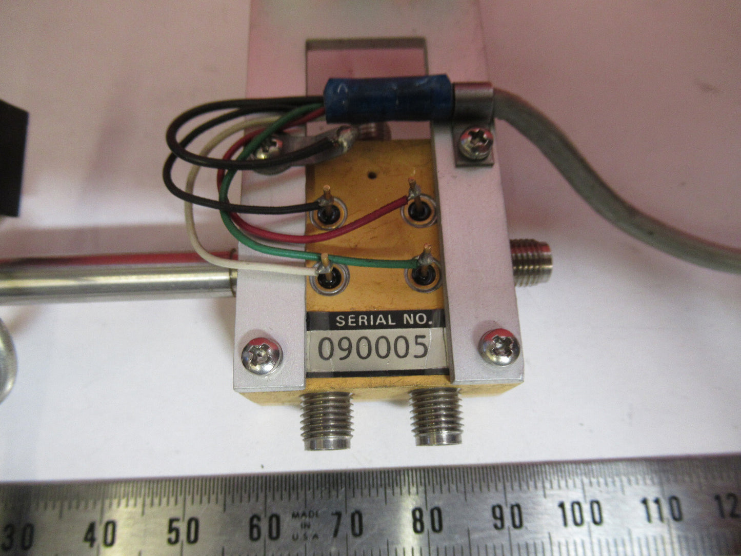 WILTRON D-18360  SP4T PIN SWITCH MICROWAVE RF FREQUENCY GHz AS PICTURED T7-A-44
