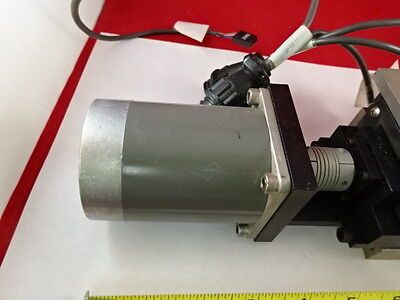 HUGE MICROSCOPE PART MOTORIZED POSITIONING STAGE TABLE for OPTICS AS IS BN#74-02