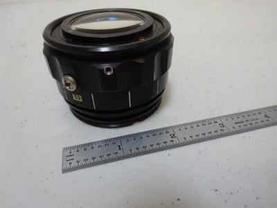 MICROSCOPE PART OPTICAL MOUNTED LENS EYEPIECE OPTICS ??  AS IS BIN#N8-H-15