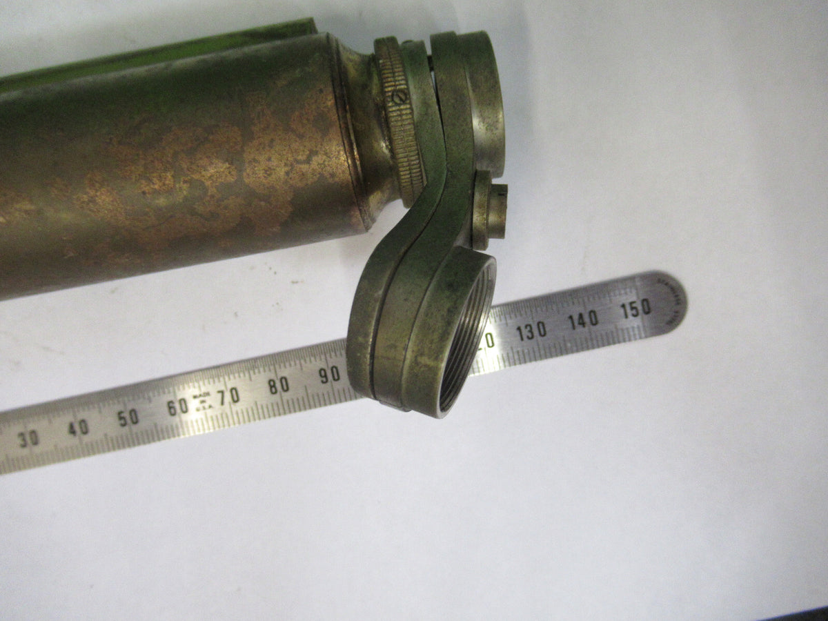 Antique Bausch & Lomb Old Tubus + Nosepiece Microscope Part