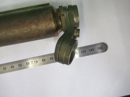 Antique Bausch & Lomb Old Tubus + Nosepiece Microscope Part