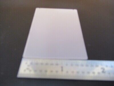 QUARTZ PLATE SINGLE CRYSTAL X-CUT PIEZOELECTRIC BLANK AS PICTURED &3K-A-97