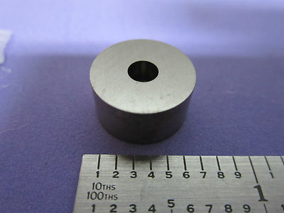 CHEMISCHES ELEMENT ZYLINDER WOLFRAM SCHWERE MASSE 28 GRAMM WIE BESEHEN #6-001
