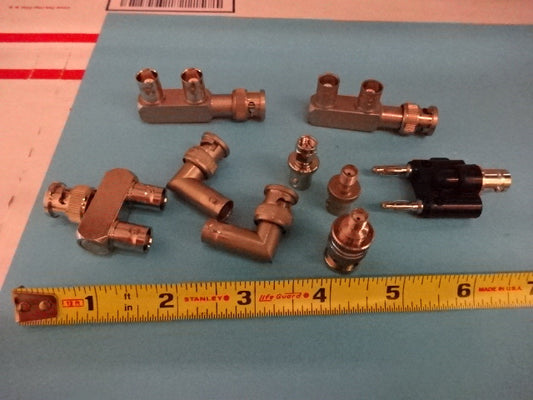 Lot BNC Connector Adapters RF Microwave Frequency