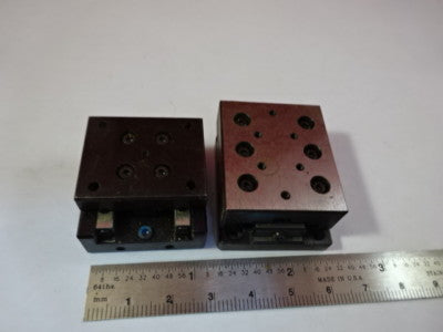 Lot 2 Ea Steel Positioning Stage Slide Bearing for Optics Fixture