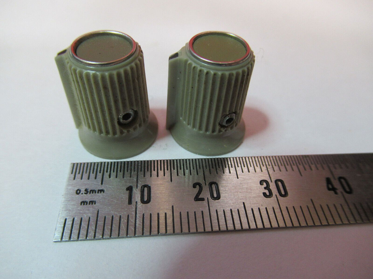 HP HEWLETT PACKARD SET OF PLASTIC KNOBS INSTRUMENT AS PICTURED Y6-B-14