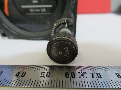 INDICATOR ATTITUDE 501-1197-08 AI-804U BFGOODRICH AIRCRAFT AS PICTURED &100-S-18