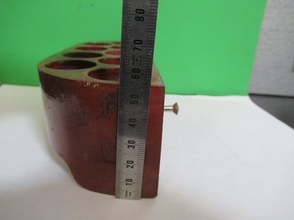 Spencer Lens Co. American Optical Co. Wood Carved for Cabinet Microscope Part