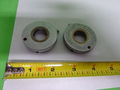 Microscope Part Lot Objective Brass Holder Phaco Ernst Leitz Germany