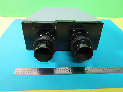 MICROSCOPE PART HEAD LEITZ WETZLAR GERMANY WITHOUT EYEPIECES OPTICS BIN#HM-LUX