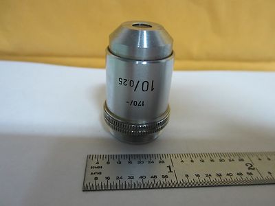 Microscope Part Objective 10X Ernst Leitz Germany Optics