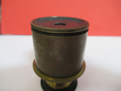 Antique Brass Eyepiece Ocular Lens UK Microscope Part