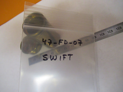 ANTIQUE EMPTY BRASS SWIFT UK OBJECTIVE CAN MICROSCOPE PART AS PICTURED 47-FD-07