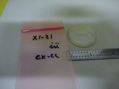 MICROSCOPE PART CONVEX CONCAVE LENS for ILLUMINATOR OPTICS AS IS BIN#X1-21