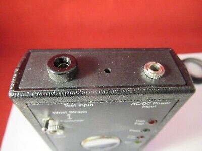 ESD TESTER PMT-872A WRIST STRAP FOOTWEAR CHECKER STATIC AS PICTURED &8-B-43