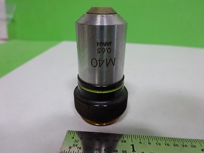 Microscope Part Objective Olympus M40 40X [fair] Optics