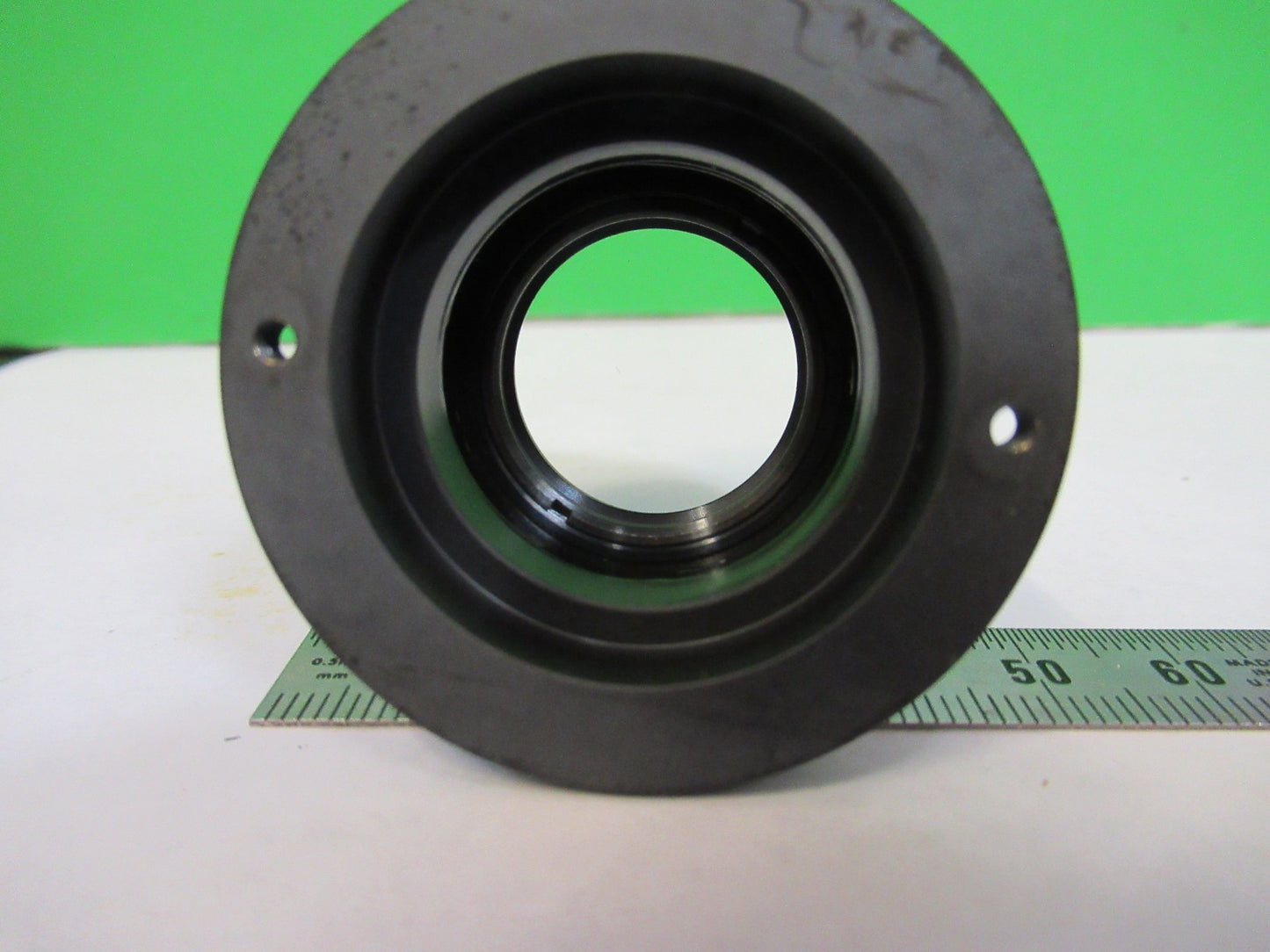 ZEISS GERMANY BRASS MOUNTED LENS OPTICS MICROSCOPE PART AS PICTURED U8-B-15