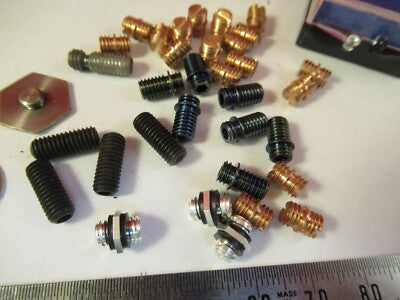LARGE PCB LOT ACCESSORIES for ACCELEROMETER TEST  studs 10-32, bases  #4-DT-33