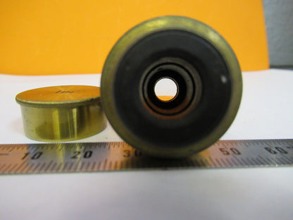 BECK ENGLAND OBJECTIVE LENS ANTIQUE OPTICS MICROSCOPE PART AS PICTURED Y2-A-77
