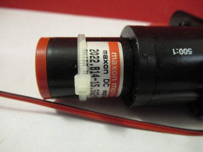 MAXON MINI MOTOR 500:1 2022.814-15 ROBOTICS MECHATRONICS AS PICTURED &Q5-A-26