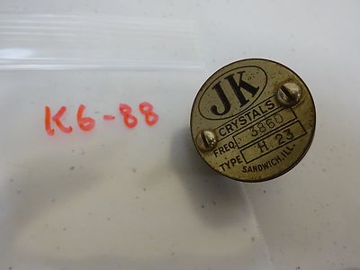 Quartz Radio Wwii Crystal Jk James Knight 3860 Kc Frequency Control
