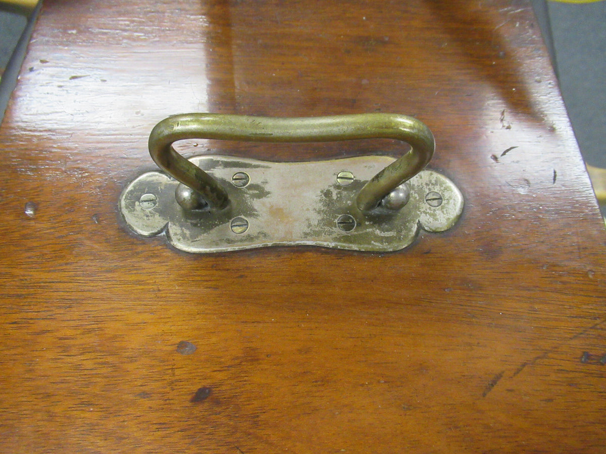 Empty Busch Germany Wood Cabinet Antique Microscope Part