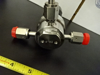APTECH MANOMETER REGULATOR VALVE GAS PROCESS CONTROL AS IS #78-05