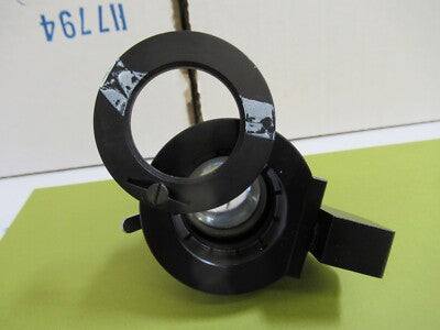 WILD HEERBRUGG SWISS M20 CONDENSER OPTICS MICROSCOPE PART AS PICTURED #12-A-149