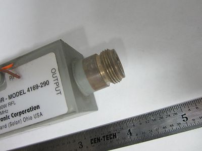 RF BIRD THRULINE POWER SENSOR 4169-290 870 MHz FREQUENCY MICROWAVE BIN#F3-23