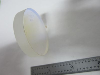 Optical Flat [coating damaged, scratches] Optics AS IS