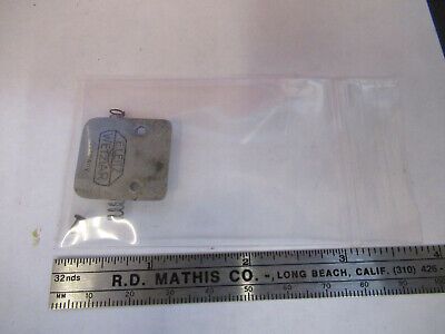 ANTIQUE LEITZ WETZLAR BRASS HARDWARE MICROSCOPE PART AS PICTURED &13-FT-33