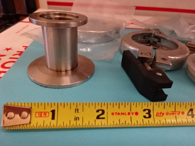 High Vacuum Clamps Fixtures Adapters Lot