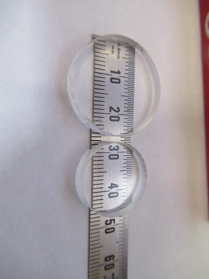 OPTICAL LENS LOT CALCIUM FLUORIDE CaF2 INFRARED OPTICS AS PICTURED T7-FD-99