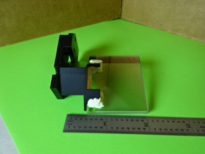MICROSCOPE PART REICHERT LEICA POLYLITE BEAM SPLITTER  OPTICS AS IS #L5-B-05