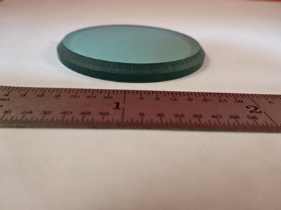 Microscope Part Ernst Leitz Germany Blue Glass Filter Beveled Optics B