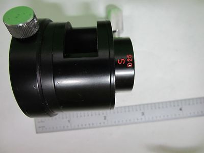 MICROSCOPE PART NIKON JAPAN HOLDER LENS WITHOUT OPTICS AS IS BIN#S9-03