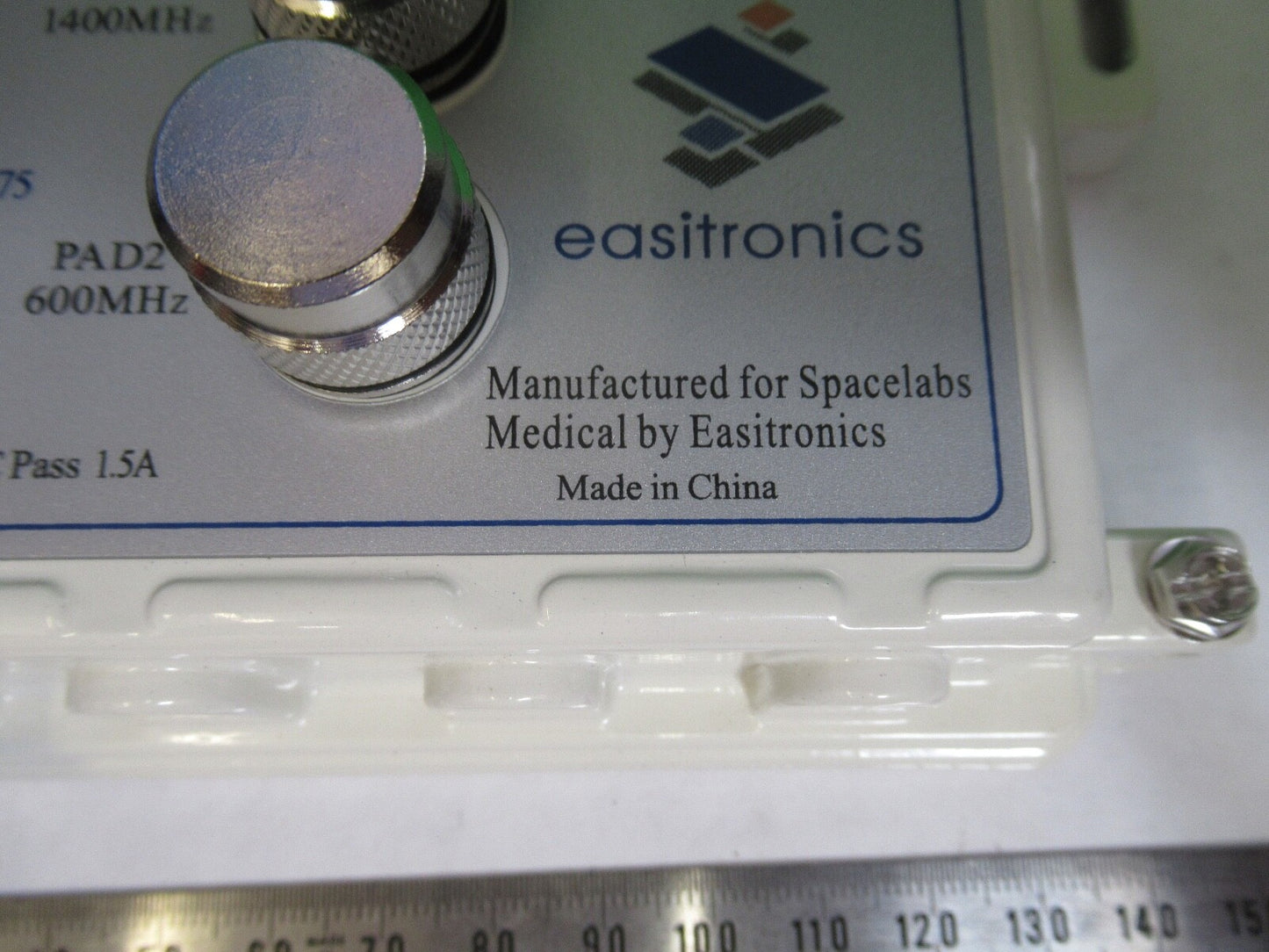 DUAL BAND AMPLIFIER RF 1400 MHz 600 FREQUENCY EASITRONICS  AS PICTURED G7-A-43
