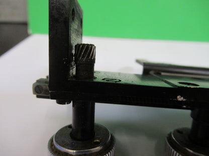 Antique Bausch & Lomb Xy Stage Clip Microscope Part