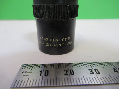BAUSCH LOMB OBJECTIVE 10X /215mm OPTICS MICROSCOPE PART AS PICTURED &W4-A-58