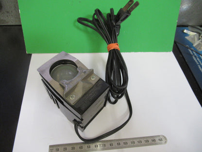 MICROSCOPE PART VINTAGE SPENCER AO LAMP ILLUMINATOR OPTICS AS PICTURED  X5-A-57