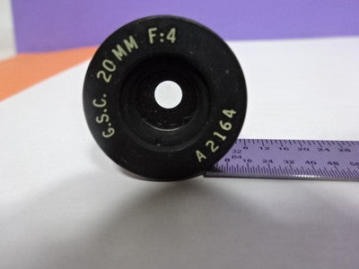 G.s.c. 20 mm F:4 Lens Optics Microscope Eyepiece Optical Ocular