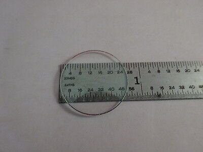 RETICLE MICROSCOPE PART OPTICS OPTICAL PART AS IS &AQ-A-02
