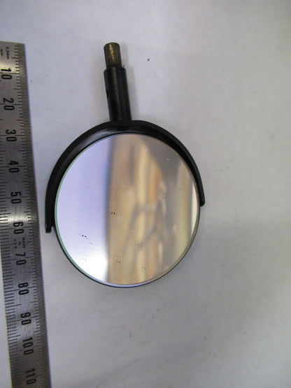 ANTIQUE BAUSCH LOMB MIRROR ASSEMBLY OPTICS MICROSCOPE PART AS PICTURED X2-A-19
