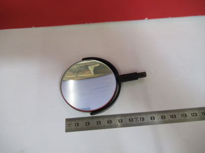 ANTIQUE BAUSCH LOMB MIRROR ASSEMBLY OPTICS MICROSCOPE PART AS PICTURED T1-A-30
