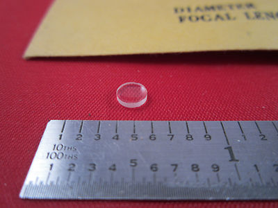 Optical Lens Double Convex Diameter 5 mm Focal Length 13 mm Laser Optics