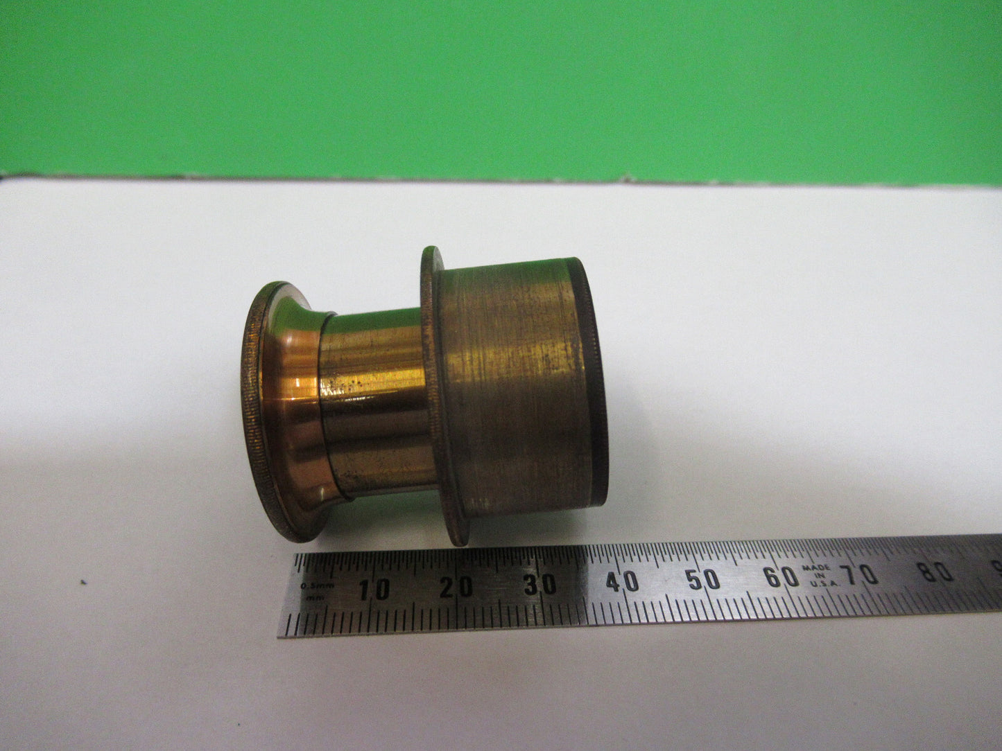 Antique Brass Bausch & Lomb Eyepiece 1870's Microscope Part