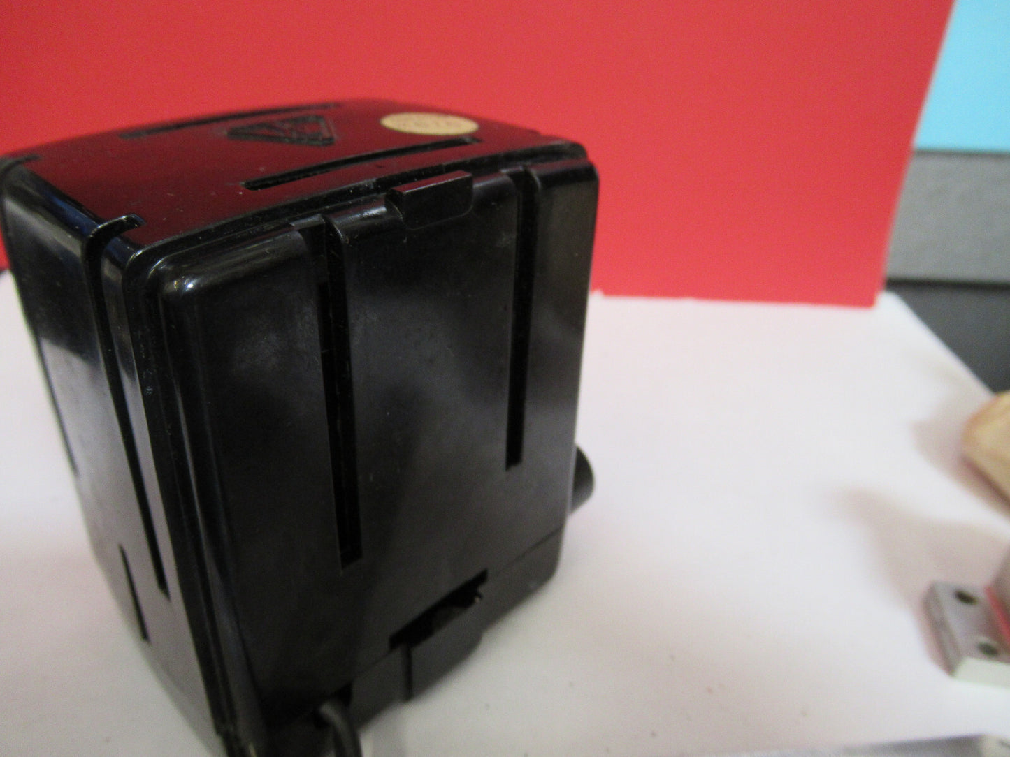 ANTIQUE BAUSCH LOMB ILLUMINATOR LAMP WORKS MICROSCOPE PART AS PICTURED T9-A-51