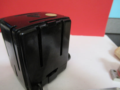 ANTIQUE BAUSCH LOMB ILLUMINATOR LAMP WORKS MICROSCOPE PART AS PICTURED T9-A-51