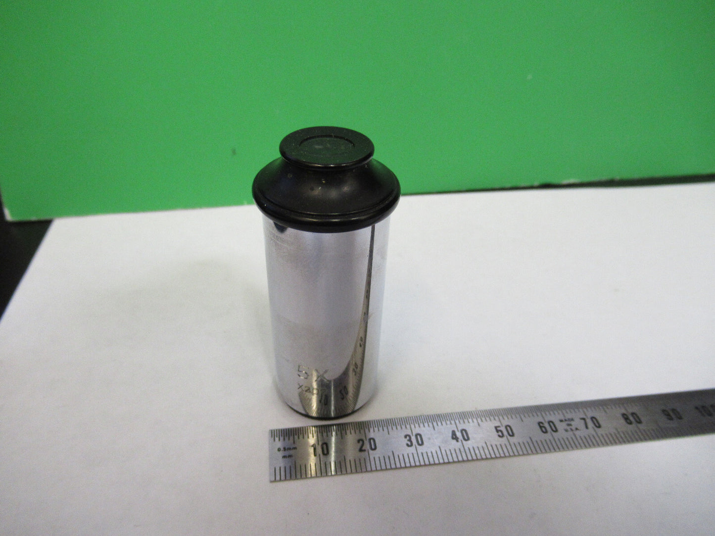 Antique Spencer Lens Co. American Optical Co. 5X Ocular Eyepiece Optic Microscope Part