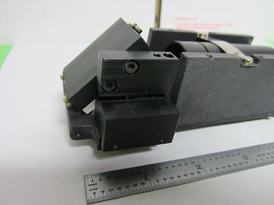 MICROSCOPE PART POLYVAR REICHERT LEICA CONFOCAL ASSEMBLY OPTICS AS IS BIN#P1-13